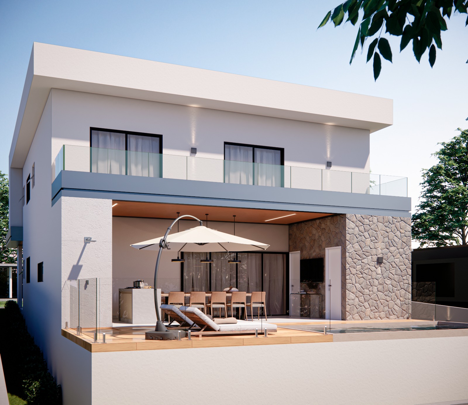 Casa Arezzo — foto 5 da casa de alto padrão da Lapa Construtora em Gran Park Toscana · Vespasiano