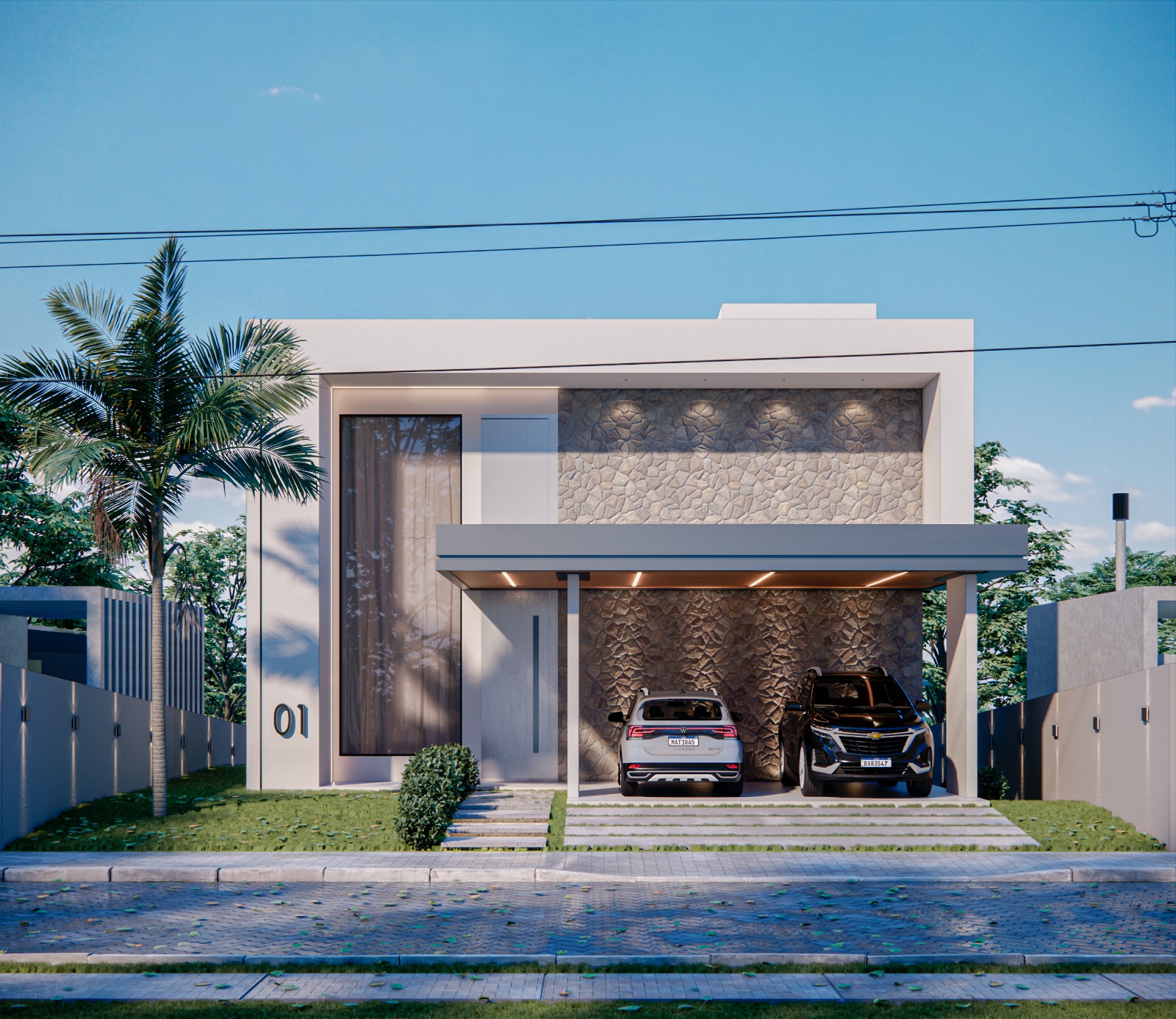Casa Arezzo — foto 3 da casa de alto padrão da Lapa Construtora em Gran Park Toscana · Vespasiano