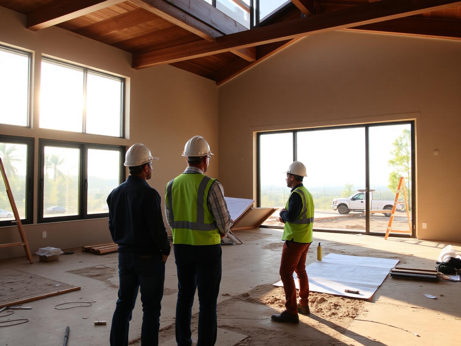 A Lapa Construtora em obra